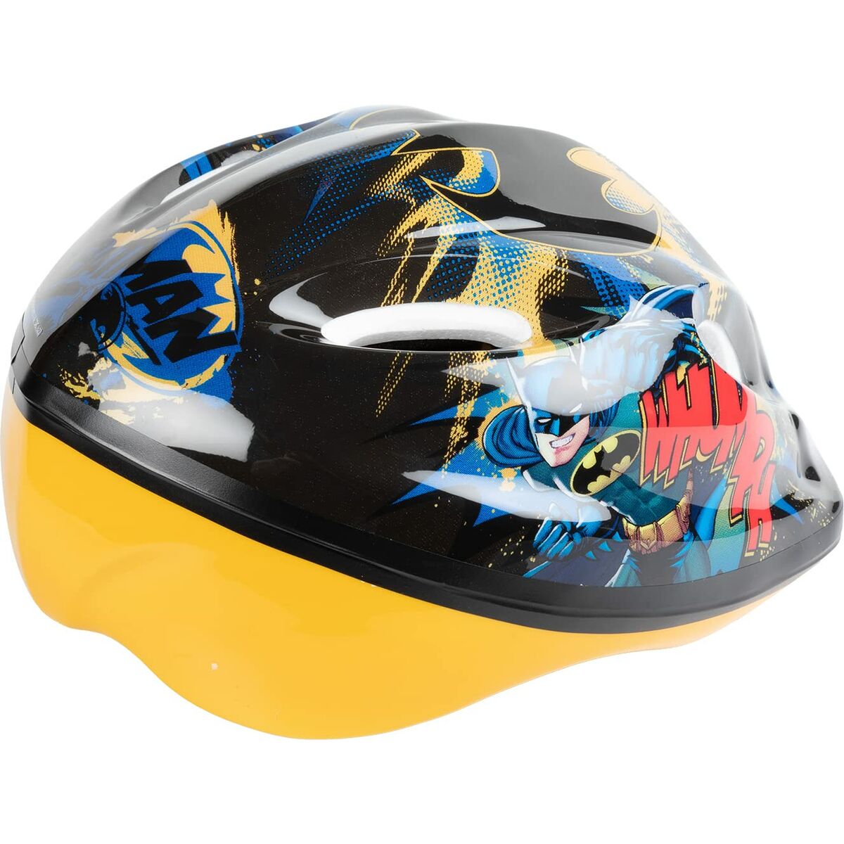 Kinderfahrradhelm Batman CZ10955 Gelb